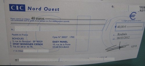 cheque easypanel